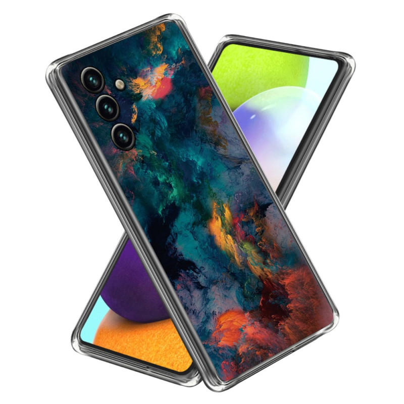 Funda Samsung Galaxy A25 5G Nubes de colores