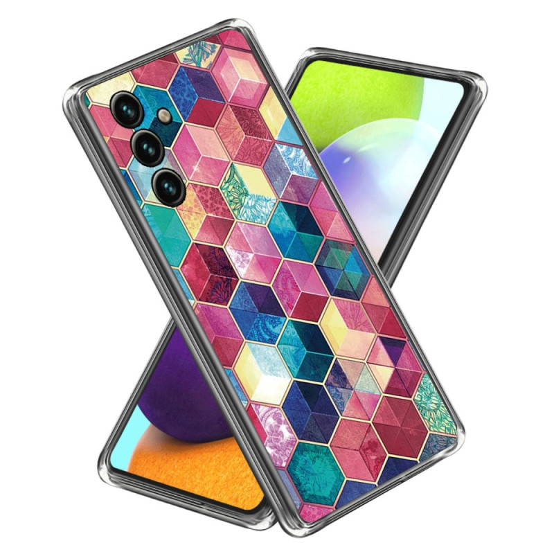 Samsung Galaxy A25 5G Caso bloques de colores