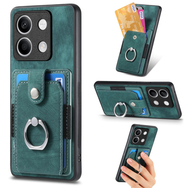 Funda Xiaomi Redmi Note 13 5G Tarjetero y Anillo Giratorio
