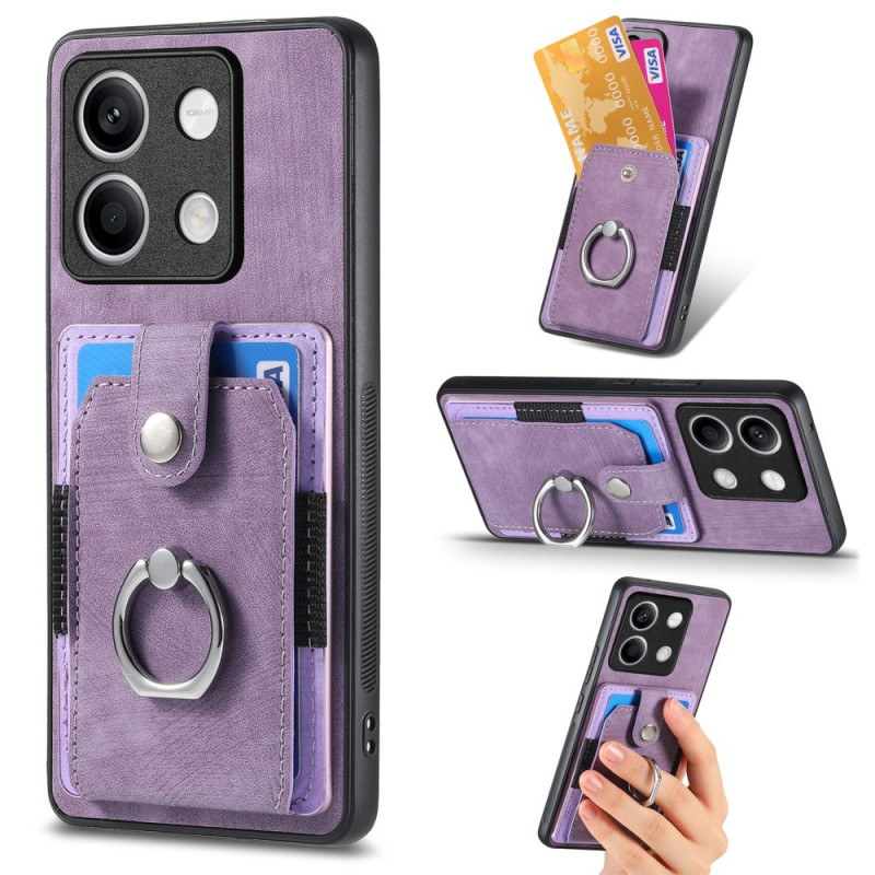 Funda Xiaomi Redmi Note 13 5G Tarjetero y Anillo Giratorio