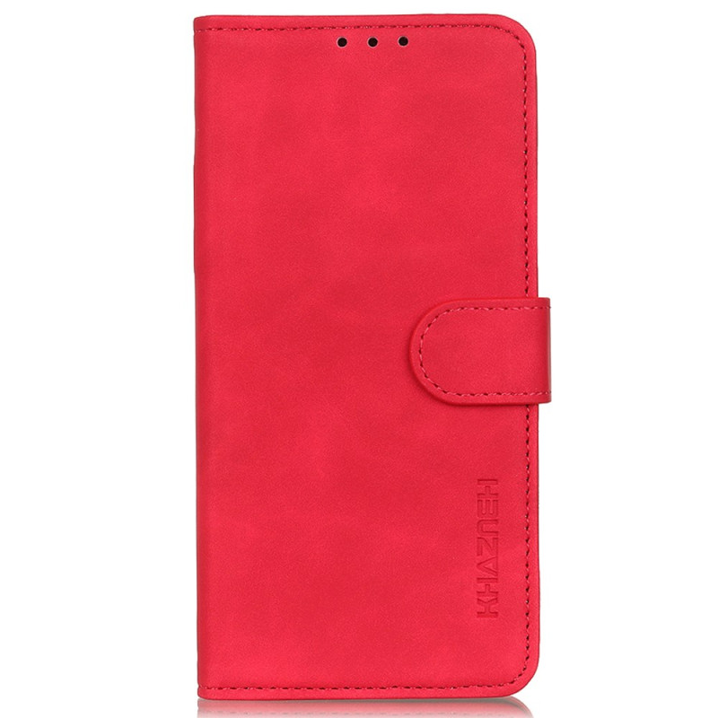 Funda Xiaomi Redmi Note 13 Pro 5G / Poco X6 5G Piel de imitación Retro KHAZNEH