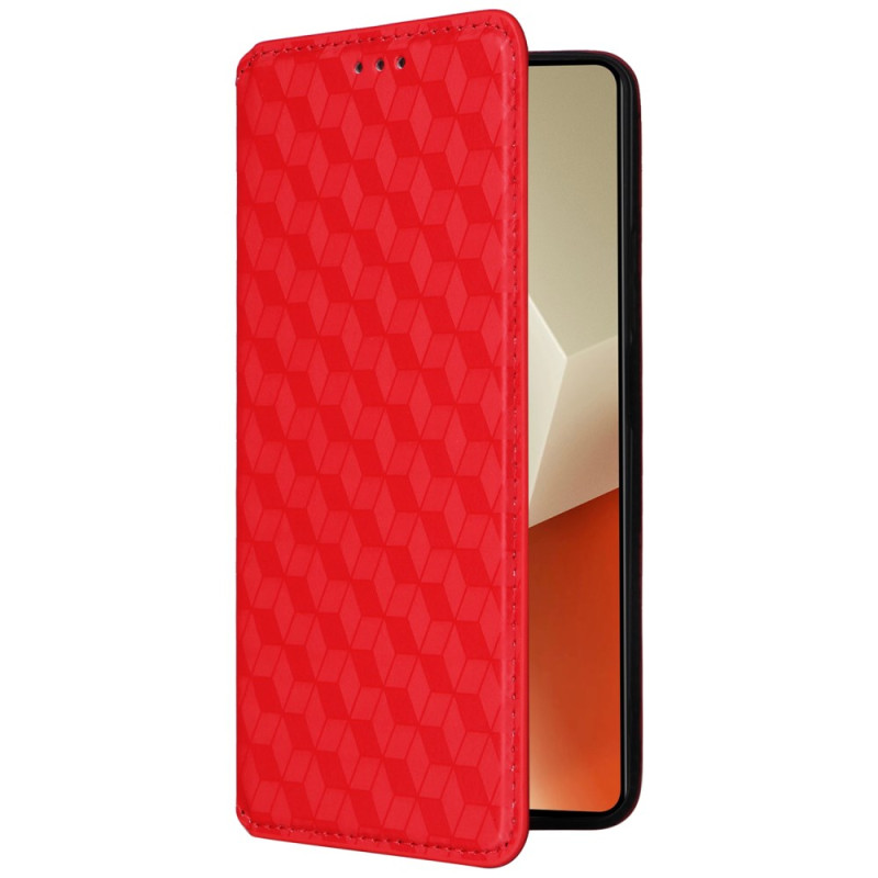 Flip Cover Xiaomi Redmi Note 13 Pro 5G / Poco X6 3D Cubes
