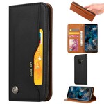Funda Flip Cover Samsung Galaxy S9 de polipiel para tarjetas