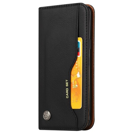 Funda Flip Cover Samsung Galaxy S9 de polipiel para tarjetas