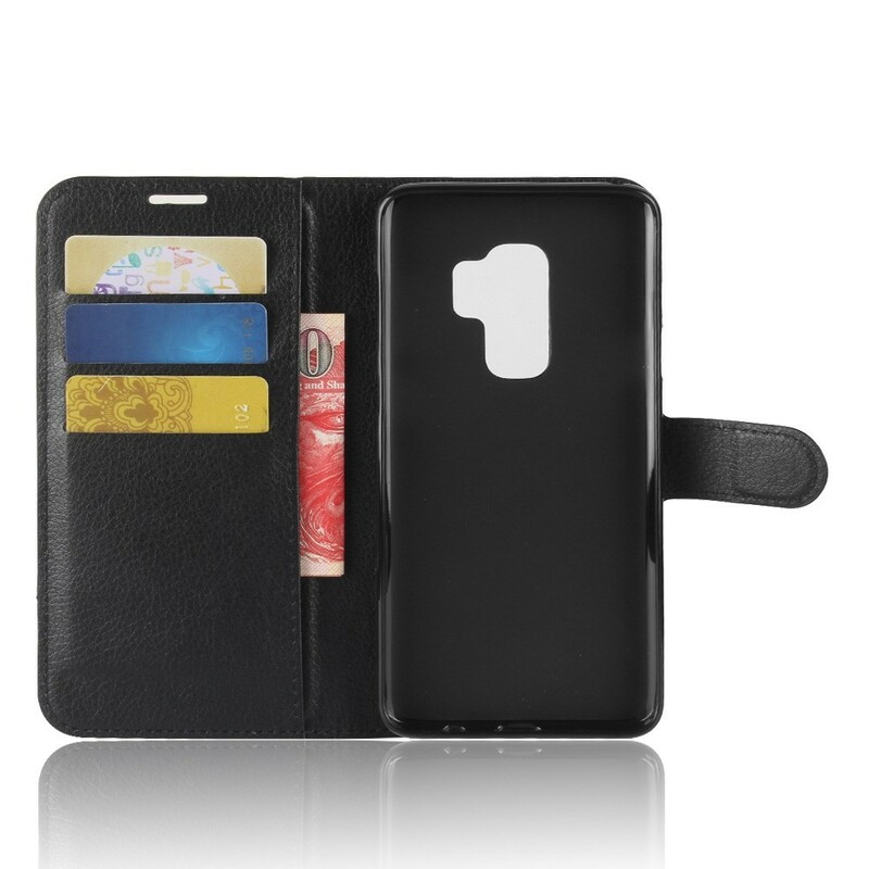 Funda de polipiel para Samsung Galaxy S9 Plus
