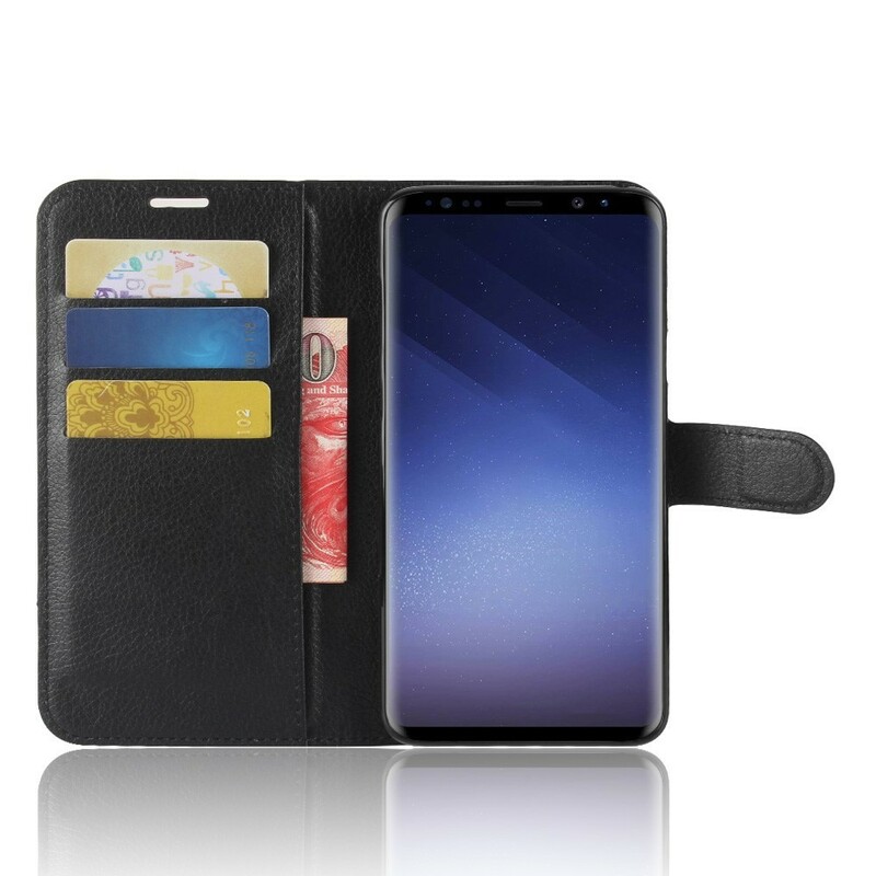Funda de polipiel para Samsung Galaxy S9 Plus