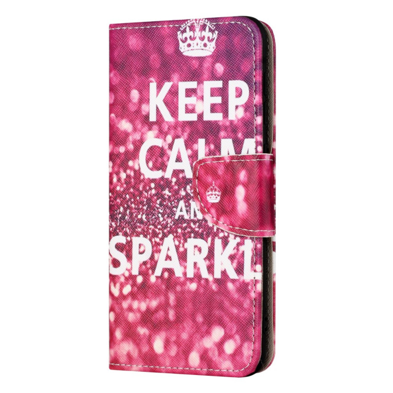 Funda Keep Calm and Sparkle para Samsung Galaxy A05s