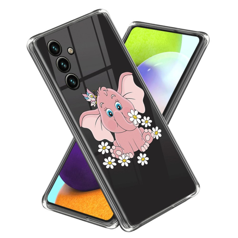 Funda Samsung Galaxy A05s Elefante Rosa