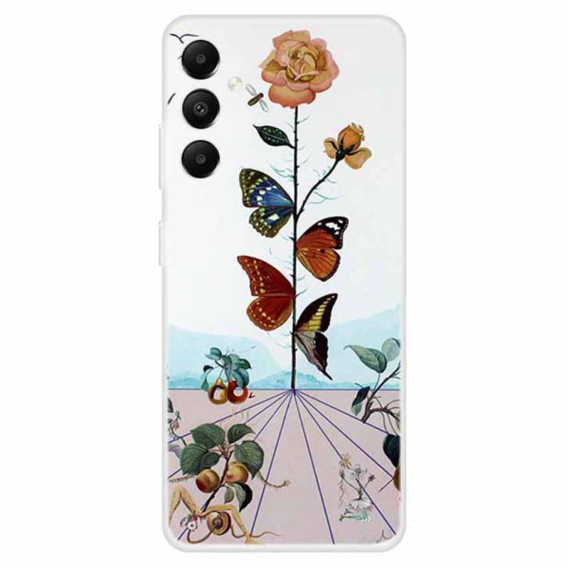Funda Samsung Galaxy A05s Flores y mariposas