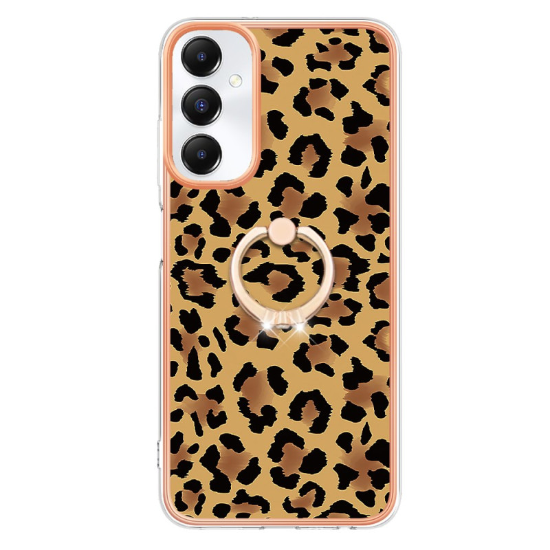 Funda Samsung Galaxy A05s Anillo Soporte Estampado Leopardo
