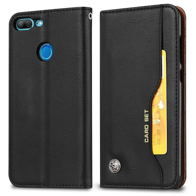 Funda Flip Cover Huawei Honor 9 Lite Leatherette Card Funda