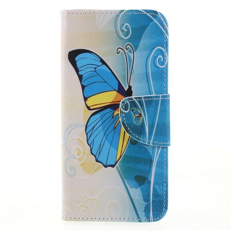 Funda de mariposas para Huawei Honor 9 Lite