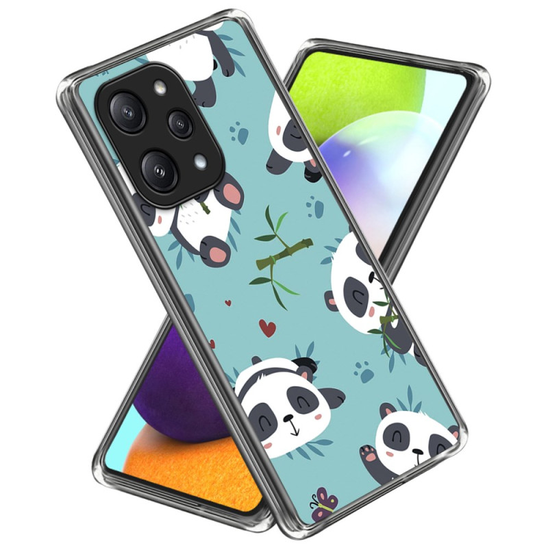 Funda Xiaomi Redmi 12 5G / Poco M6 Pro 5G Lindo Pandas
