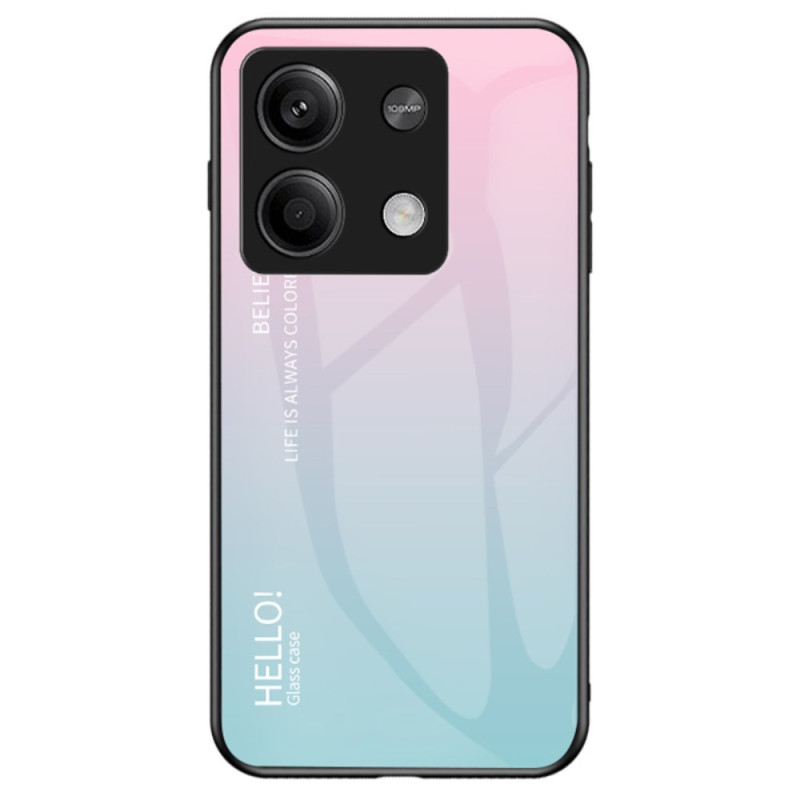 Funda Xiaomi Redmi Note 13 5G de Vidrio Templado Color Degradado
