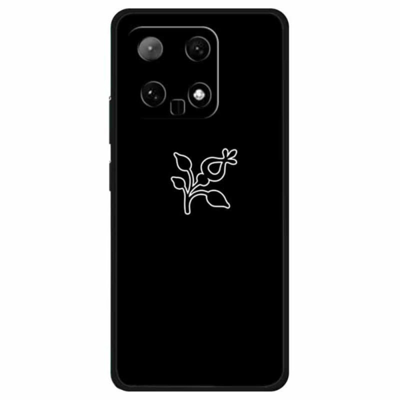 Para Xiaomi 14 Petite Fleur