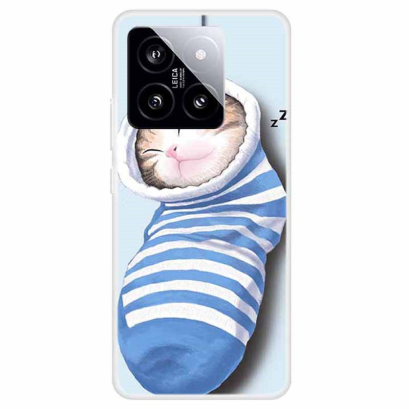 Funda Xiaomi 14 Calcetines y para gatos
