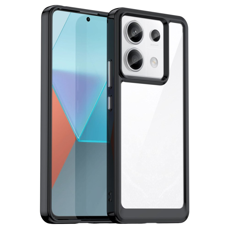 Funda Xiaomi Redmi Note 13 Pro 5G / Poco X6 5G Híbrida Bordes de Colores
