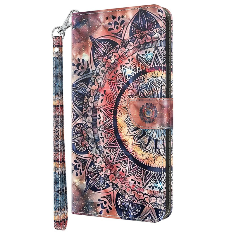 Honor Magic 5 Lite 5G / X9a Funda con Colgante Mandala de Colores