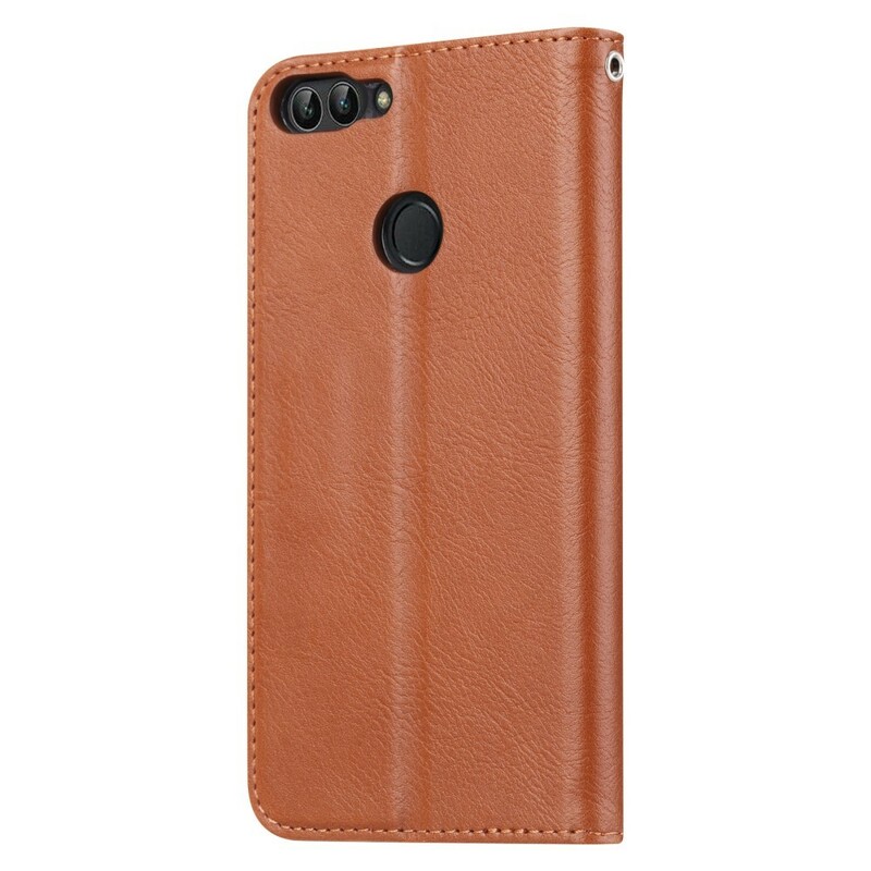 Funda Flip Cover Huawei P Smart Leatherette Card Funda