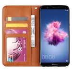 Funda Flip Cover Huawei P Smart Leatherette Card Funda