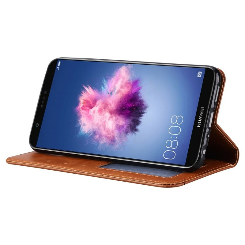 Funda Flip Cover Huawei P Smart Leatherette Card Funda