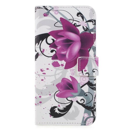 Huawei P Smart Funda Mariposas y Flores