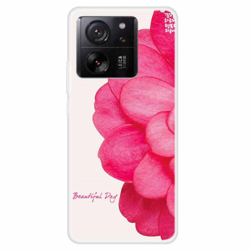 Funda Xiaomi 13T / 13T Pro Flor Rosa
