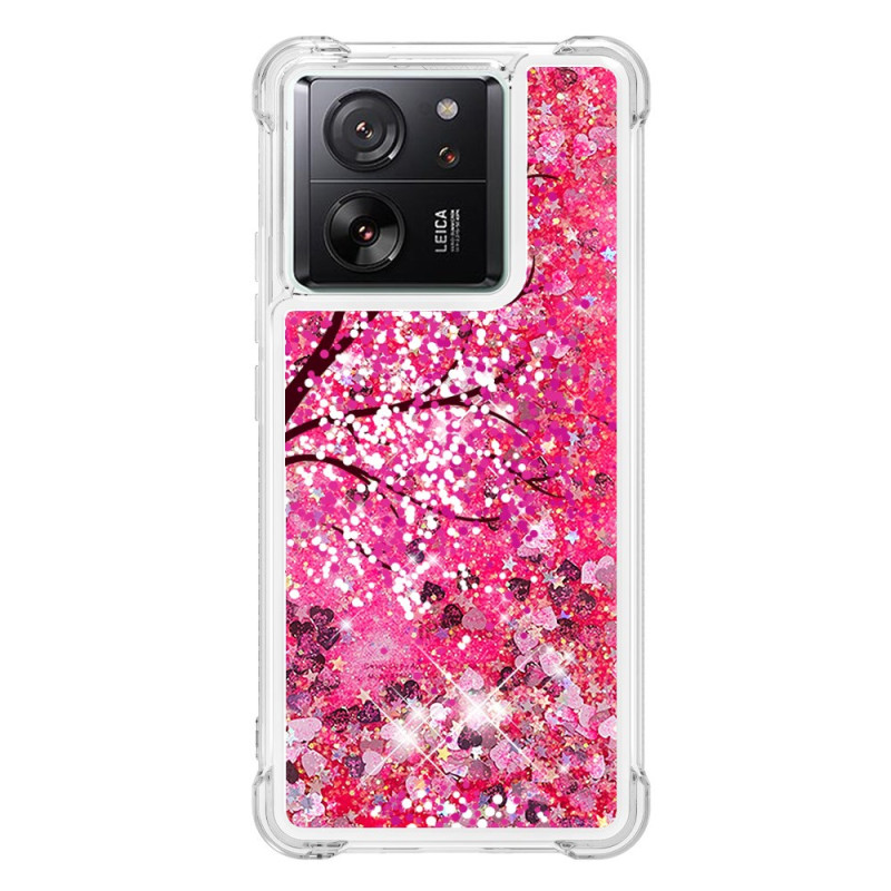 Funda Xiaomi 13T / 13T Pro Glitter Cherry Blossom

