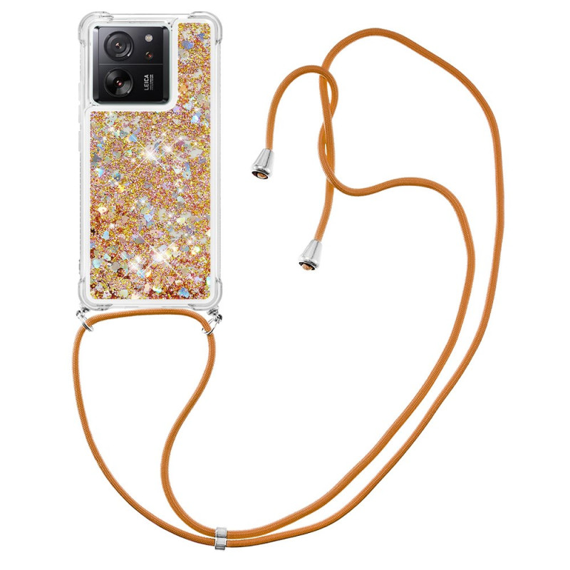 Funda Xiaomi 13T / 13T Pro Glitter Lanyard

