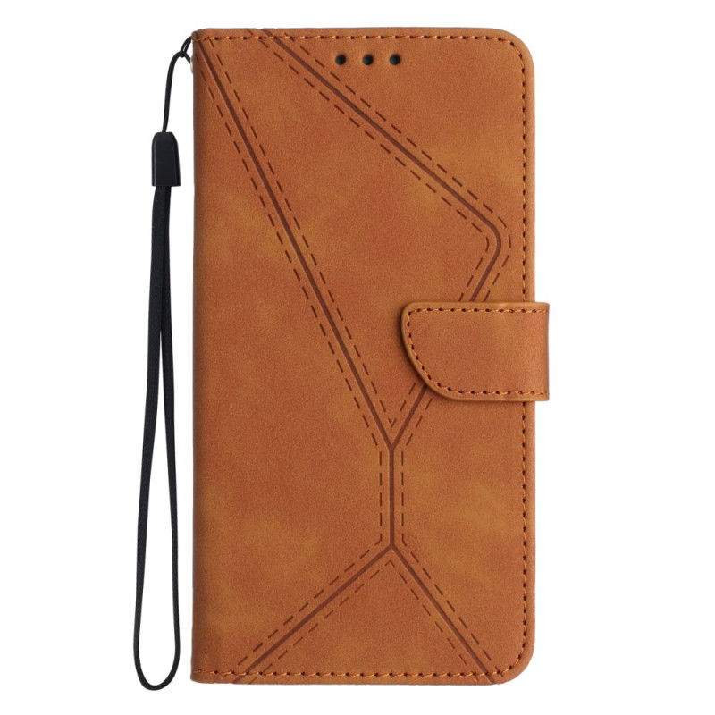 Funda Xiaomi Redmi Note 13 4G con puntos y colgante

