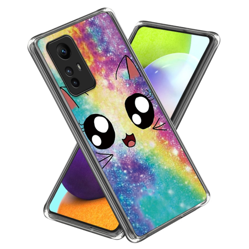 Funda Xiaomi Redmi Note 12S Rainbow Cat