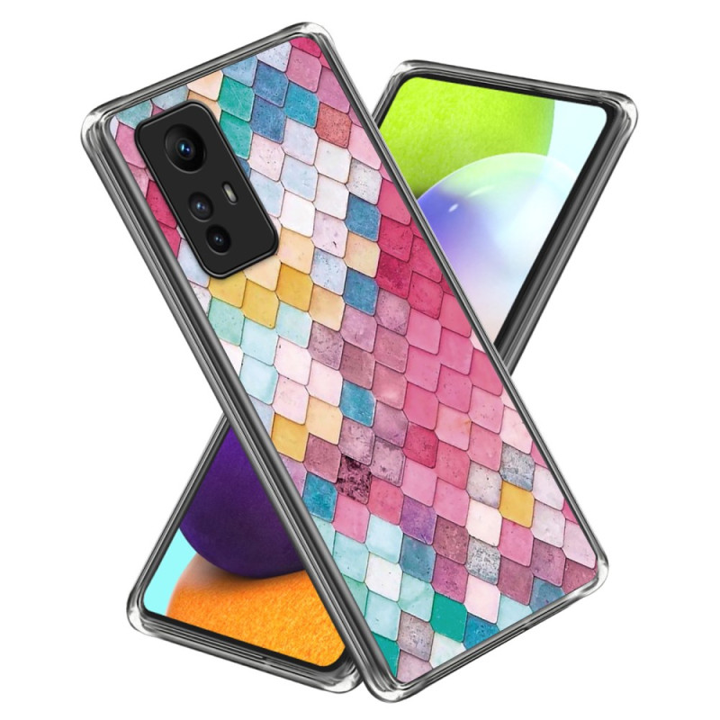 Funda Xiaomi Redmi Note 12S Rainbow Losange