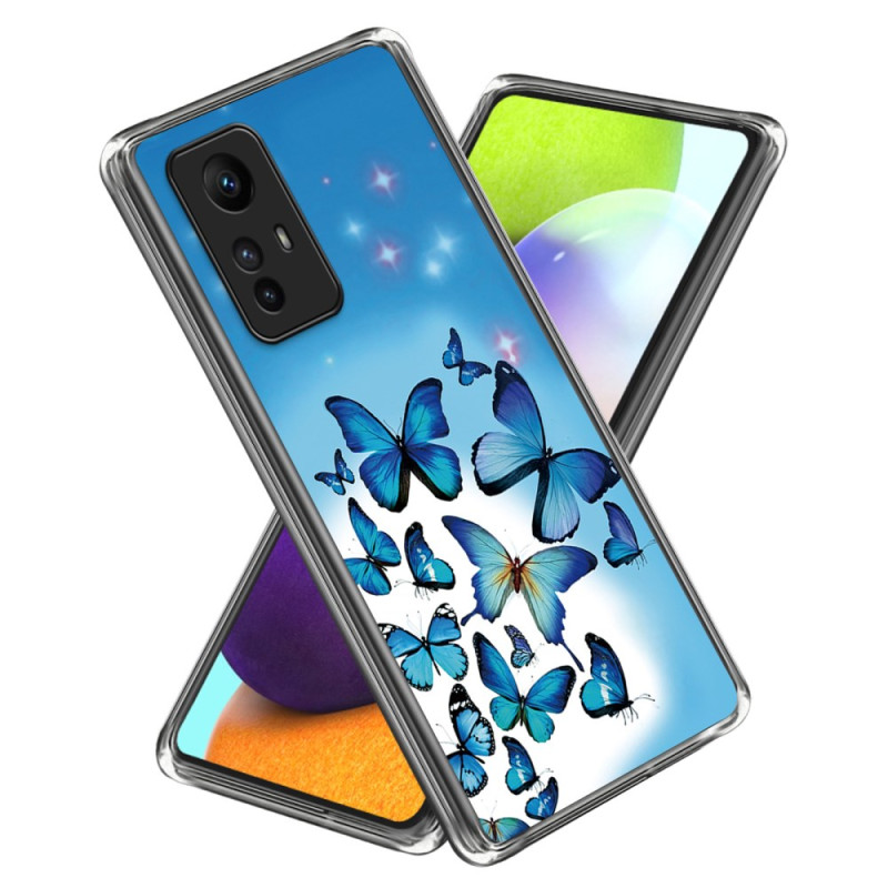 Funda Xiaomi Redmi Note 12S Mariposas azules