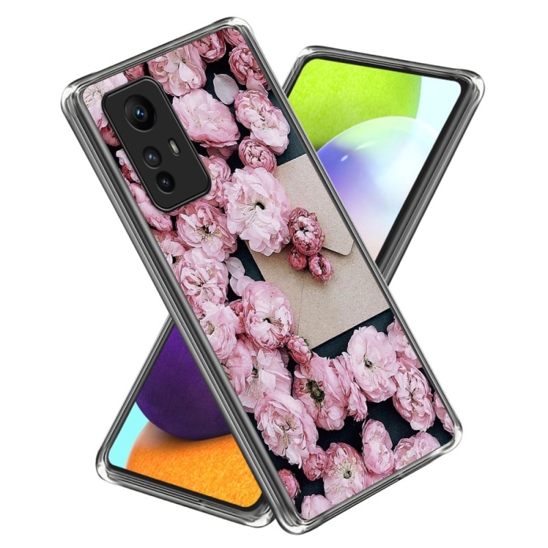 Funda Xiaomi Redmi Note 12S Flor Rosa
