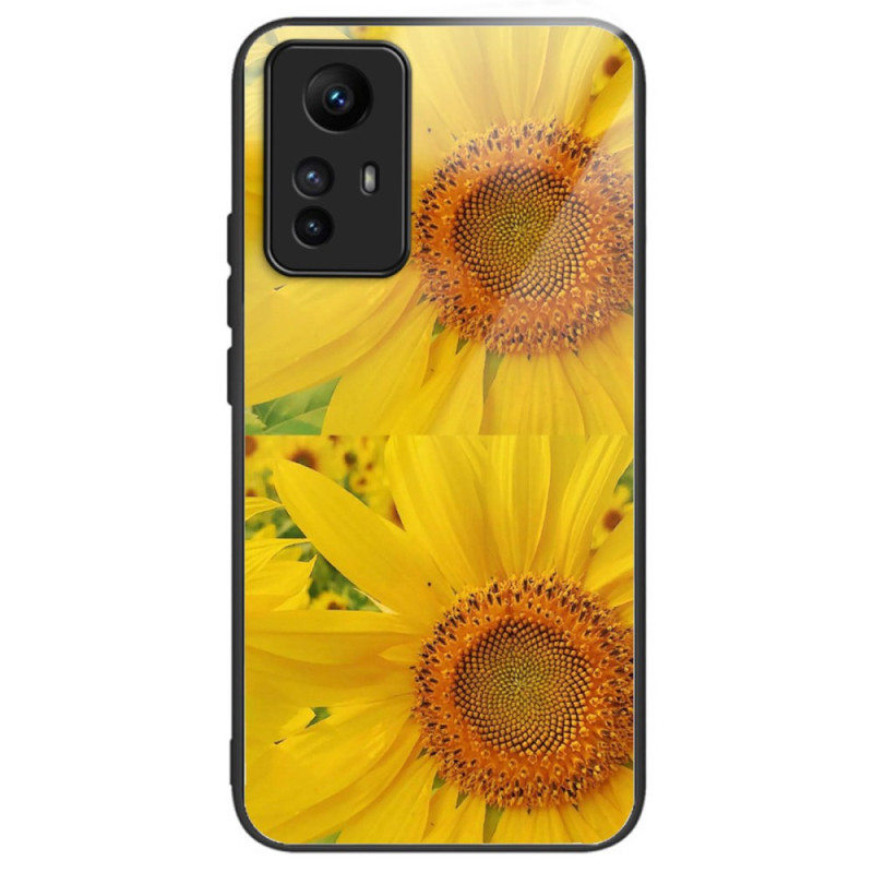 Funda Xiaomi Redmi Note 12S Sunflower de cristal templado

