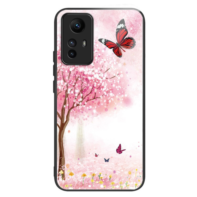 Funda Xiaomi Redmi Note 12S de cristal templado Cherry Blossom
