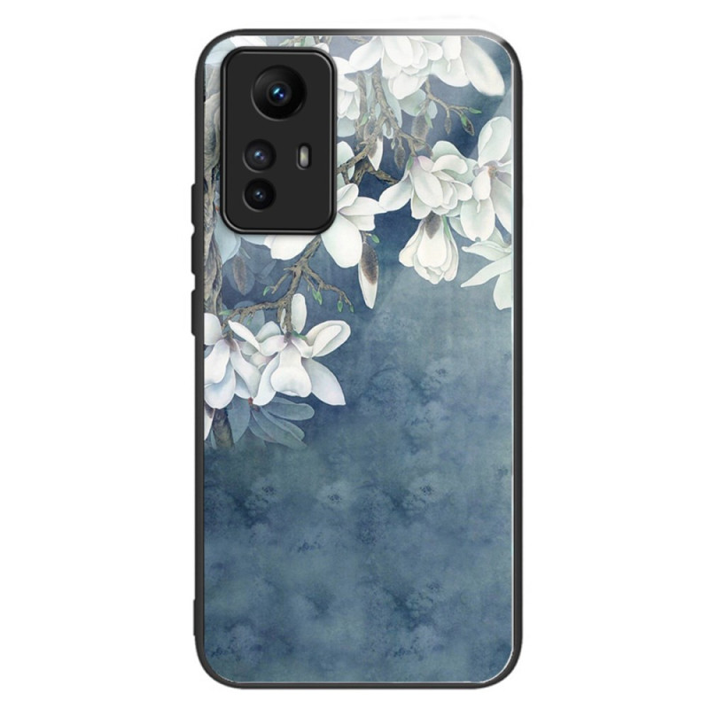 Funda Xiaomi Redmi Note 12S de cristal templado Magnolias
