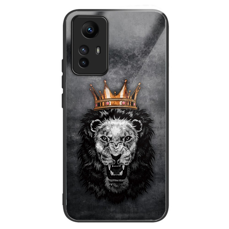 Funda Xiaomi Redmi Note 12S de cristal templado Royal Lion
