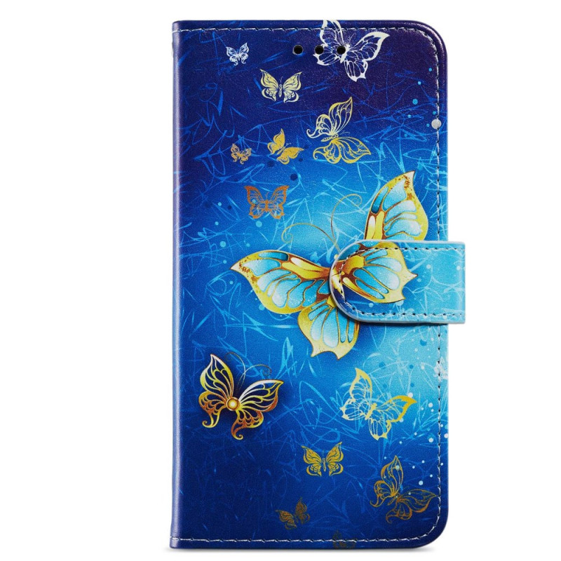 Funda Xiaomi Redmi Note 12S con colgante

 de mariposa dorada