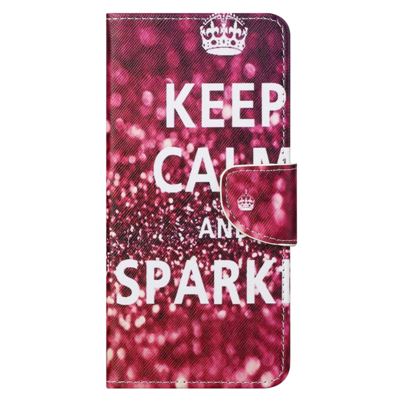 Housse Xiaomi Redmi Note 12S Keep Calm and Sparkle
