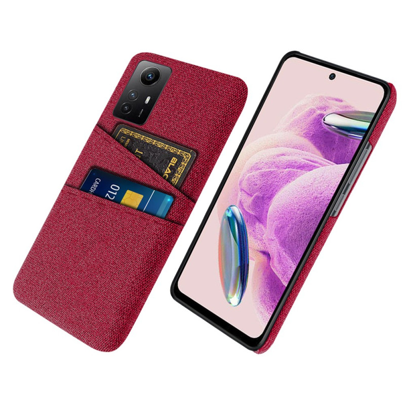 Funda Xiaomi Redmi Note 12S de tela para tarjetas
