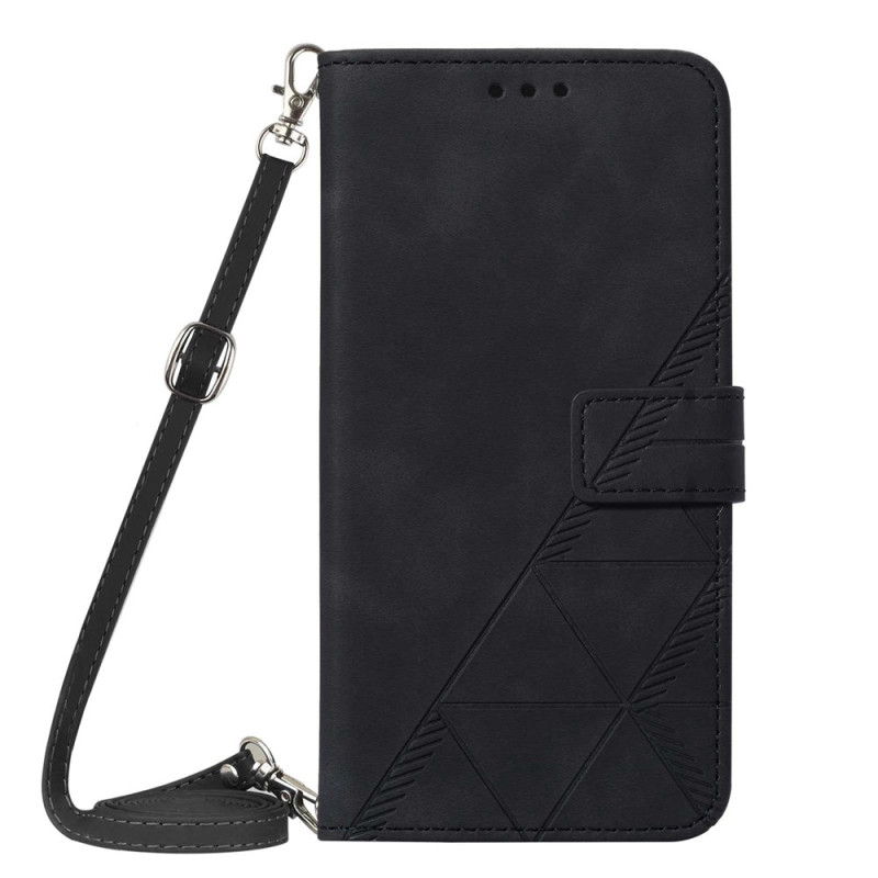 Xiaomi Redmi Note 12S Triángulos Caso con colgante
 para el hombro