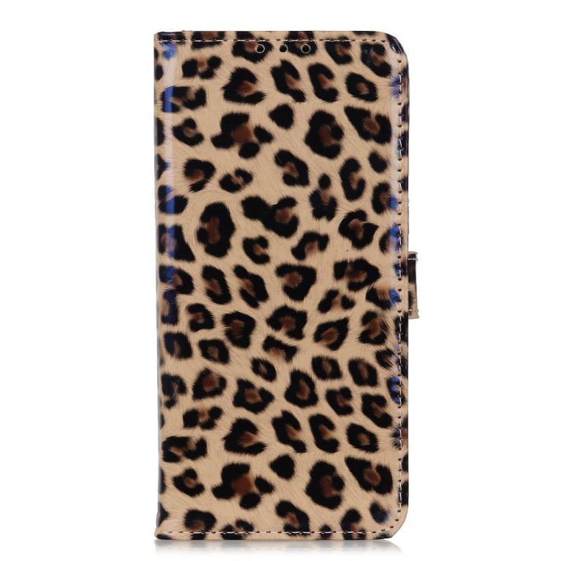 Funda Xiaomi Redmi Note 12S de piel de leopardo
