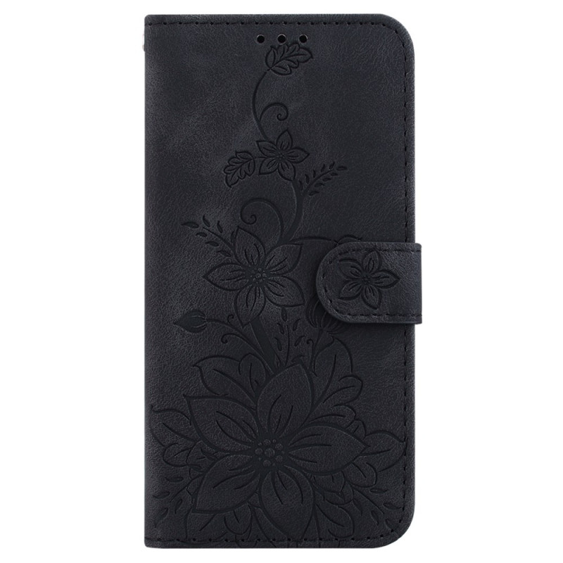Housse Xiaomi Redmi Note 13 5G Motif Floral à Lanière