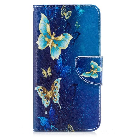 Funda Huawei P8 Lite 2017 Mariposas en la noche