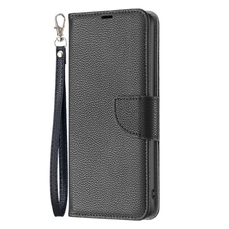 Funda Xiaomi Redmi Note 13 5G de piel sintética con colgante

 de litchi