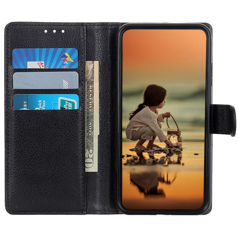 Para Xiaomi Redmi Note 13 Pro Funda de teléfono de cuero plegable con  billetera y tarjeta