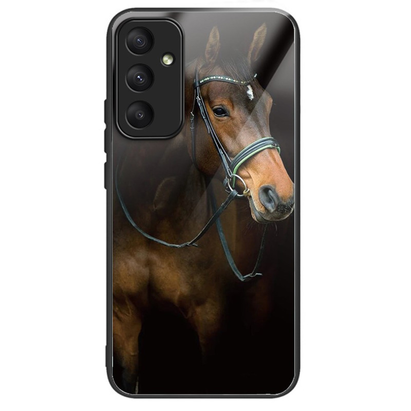 Samsung Galaxy A55 5G Caso Caballo de cristal templado
