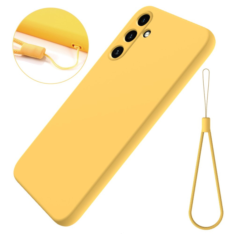 Funda con colgante
 de silicona para Samsung Galaxy A55 5G Liquid