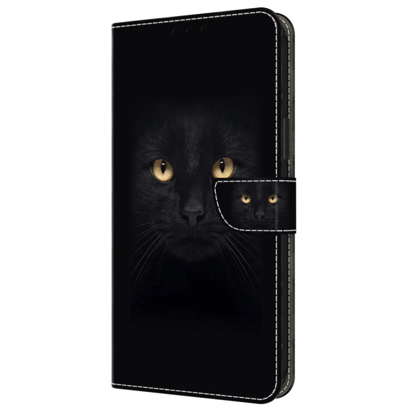 Funda Samsung Galaxy A35 5G Ojos de Gato Negra
